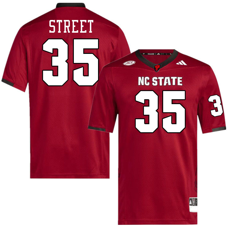 NC State Wolfpack #35 Kentavius Street College Football Jerseys,Uniforms-Red